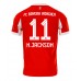Bayern Munich Nicolas Jackson #11 Hjemmedrakt 2025-26 Kortermet
